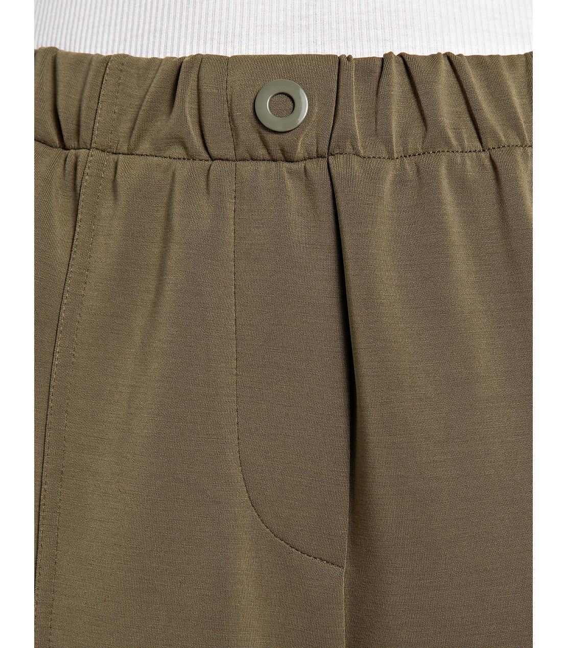 ストレッチジャージーワイドパンツ 詳細画像 グリーン 4